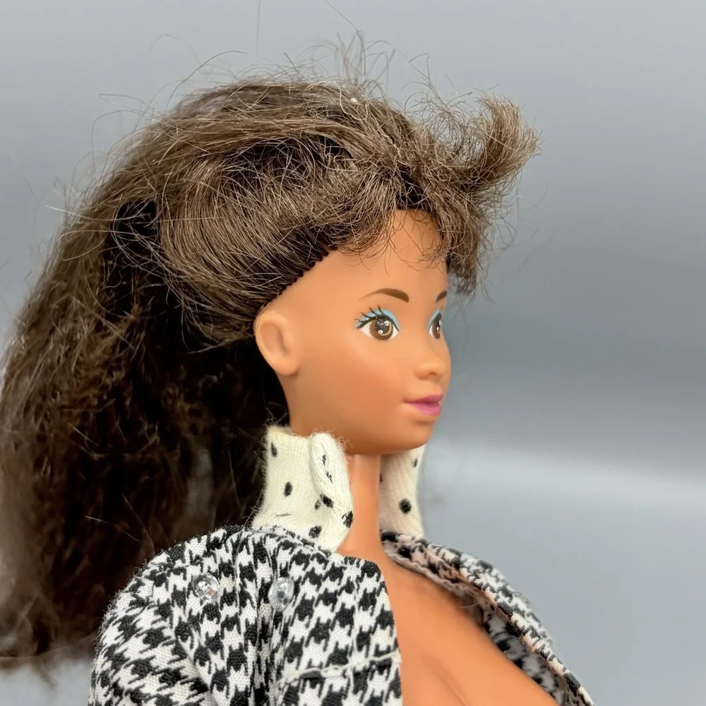 Vintage Barbie Cool Times Teresa Doll 80-90s Brunnete Brown Eyes Redressed